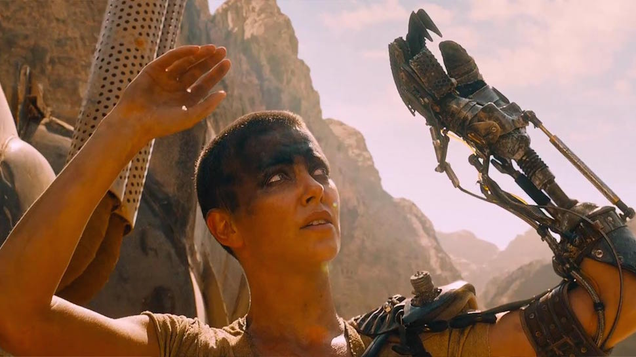 Charlize Theron as Furiosa in Mad Max: Fury Road.